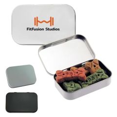 Bone-Shaped Dog Treats In Huge Tin