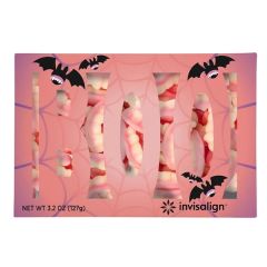 Boo Diecut Box With Gummy Teeth