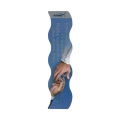 Bookmark - 2 Inch X 8 Inch Squiggly Custom Printed Bookmarks