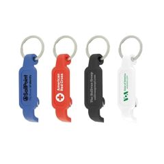 Bottle/Can Opener Key Ring 3/4 Inch X 2 1/2 Inch X 1/2 Inch