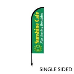 Bow Flag 12 Ft. Height Carbon Fiber Kit - Single Sided