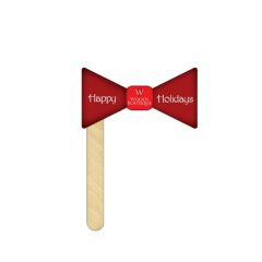 Bow Tie On A Stick Offset Printed