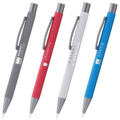 Bowie Recycled Aluminum Softy Pen - Laser Engraved