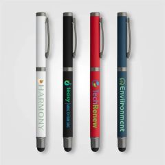 Bowie Recycled Aluminum Stylus Gel Pen - Colorjet