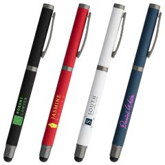 Bowie Recycled Aluminum Stylus Gel Pen - Colorjet