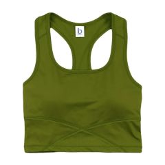 Boxercraft Girls' Cropped Middie Tank