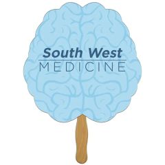 Brain Hand Fan Full Color