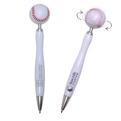 Branded Baseball Spinner Pen