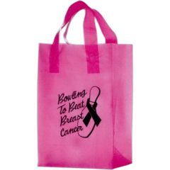 Breast Cancer Awareness Pink Frosted Soft Loop - Flexo Ink
