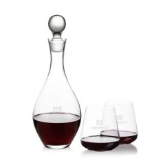 Briarwood Decanter & Breckland Stemless Wine Set