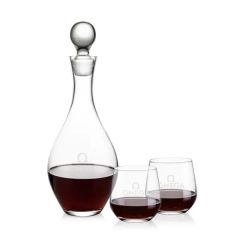Briarwood Decanter & Garland Stemless Wine Set
