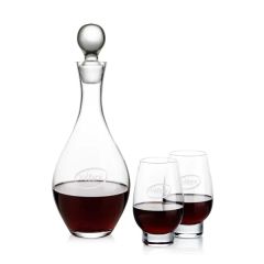 Briarwood Decanter & Glenarden Stemless Wine Set