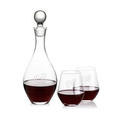 Briarwood Decanter & Reina Stemless Wine Set