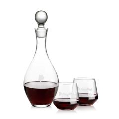 Briarwood Decanter & Tucson Stemless Wine Set