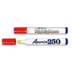 Brite Spots Patriotic Fluorescent Highlighter