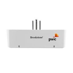 Brookstone Smart Indoor 14a Dual Outlet Plug