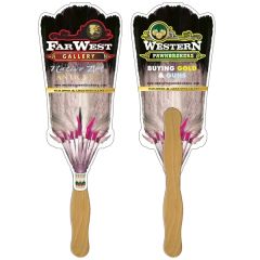 Broom Hand Fan Full Color 2 Sides
