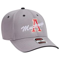 Brushed Cotton Canvas Sandwich Visor 6 Panel Baseball Cap