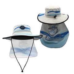 Bucket Sun Hat With Flap
