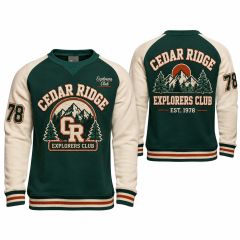 Build Your Own Cotton Fleece Crew Neck Sweater