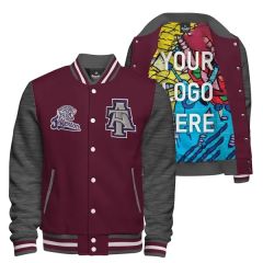 Build Your Own Cotton Varsity Jacket: Custom Printed Lining