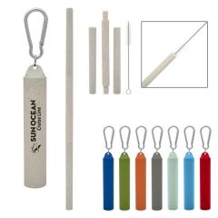 Buildable Straw Kit In Travel Case