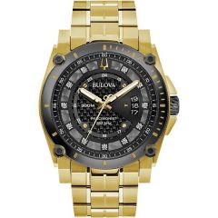 Bulova Watches Men's Precisionist Gold Bracelet