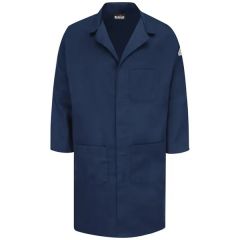 Bulwark Men's Concealed Snap Front Lab Coat - Excel Fr C