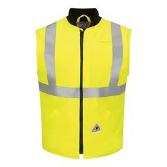 Bulwark Men's Hi Vis Insulated Vest With Reflective Trim