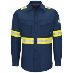 Bulwark Men's IQ Series Endurance Enhanced-Vis Work Shirt