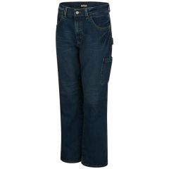 Bulwark Men's Stretch Denim Dungaree Jeans