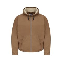 Bulwark Men's Tall Brown Duck Hooded Jacket - Excel Fr C