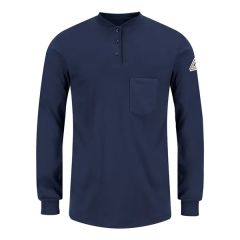 Bulwark Women's Long Sleeve Tagless Henley Shirt