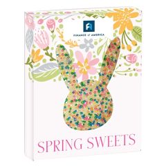 Bunny Window Box With Sugar Cookie - Spring Mix Nonpareil