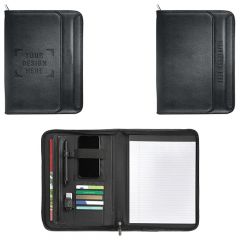 Burbank Junior Padfolio With Zipper Closure