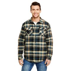 Burnside Adult Quilted Flannel Jacket
