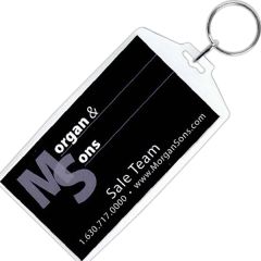 Business Card Snap-In Key Tag