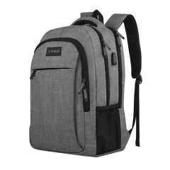 Business Sturdy Laptops Backpack With USB Charging Port