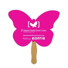 Butterfly Sandwiched Hand Fan