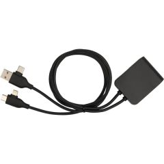 5-In-1 Charging Cable With USB-A/C Hub