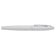 Cross Calais Satin Chrome Fountain Pen With Stainless Steel Nib