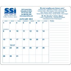 Calendar Mouse Pad