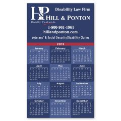 Calendar Square Corner Magnet 3 1/2 X 6