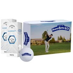Callaway Supersoft Golf Balls In Custom Half Dz Box