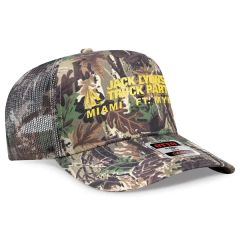Camouflage Cotton Twill 5 Panel Low Crown Mesh Back Hat