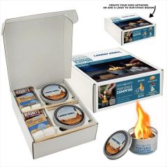 Campfire S'mores Family Night W/Label & Custom Box Label