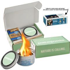Campfire S'mores Night Pack W/Fudge, Label & Custom Box