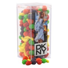 Candy Fruitz In A Clear Acrylic Square Tall Box