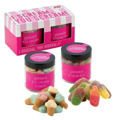 Candy Jar Set 2 Pack I Scream, You Scream