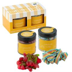 Candy Jar Set 2 Pack Something Sour, Something Sweet